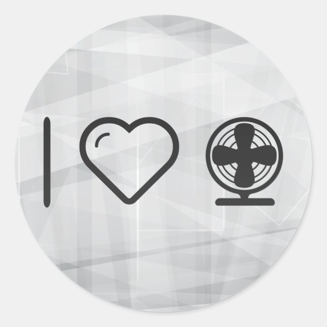 Pegatina Redonda Ventiladores Guay Electric (Anverso)