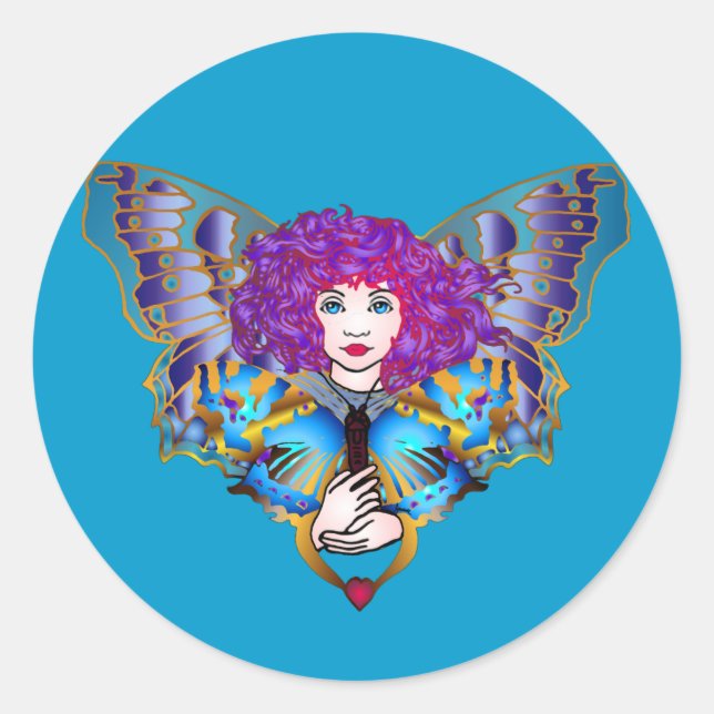 PEGATINA REDONDA VENTOSO (Anverso)