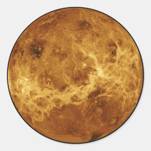 Pegatina Redonda Venus