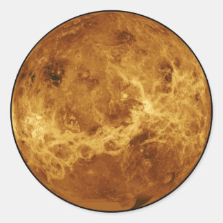 Pegatina Redonda Venus