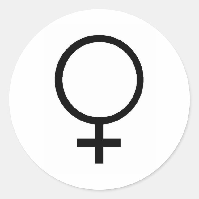 PEGATINA REDONDA VENUS (Anverso)