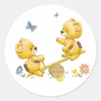 Pegatina Redonda Ver Baños Saw