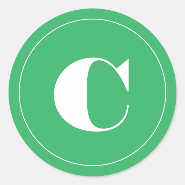 Pegatina Redonda Verdadero e innegable fiesta verde (Anverso)