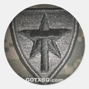 Pegatina Redonda verdadero foco de atención del parche, GOTXSG.com