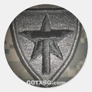 Pegatina Redonda verdadero foco de atención del parche, GOTXSG.com