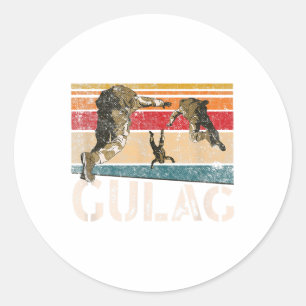 Pegatina Redonda Verdansk Warzone Gulag Gaming Multiplayer Video Ga