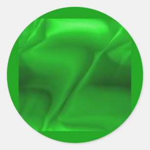 Pegatina Redonda verde097