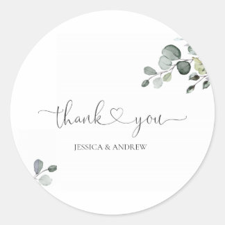 Pegatina Redonda Verdor