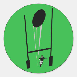 Pegatina Redonda vertido deportivo