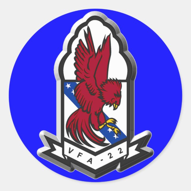 Pegatina Redonda vfa22 (Anverso)