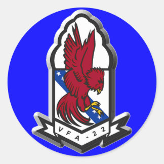 Pegatina Redonda vfa22