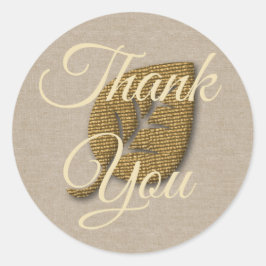 Pegatina Redonda Viaje de vacaciones de oro retro