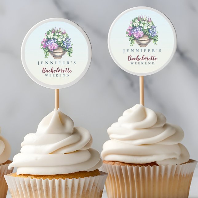 Pegatina Redonda Vibraciones de Otoño Rústico Despedida de Soltera  (Subido por el creador)