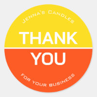 Vibrante Neon Naranja Amarillo Nombre de la compañ