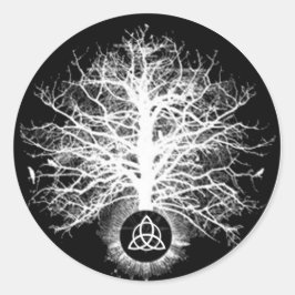 Pegatina Redonda vida