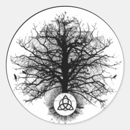 Pegatina Redonda vida