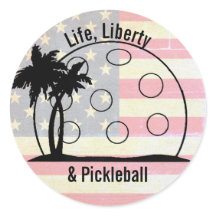 Vida Desvanecida Libertad y Pickleball Patriótico