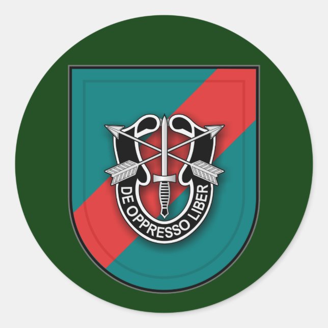 Pegatina Redonda vigésimo SFG (A) 1 (Anverso)