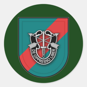 Pegatina Redonda vigésimo SFG (A) 1