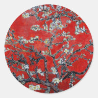 Vincent van Gogh Branks con flores de almendra