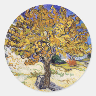 Pegatina Redonda Vincent van Gogh - El Moral