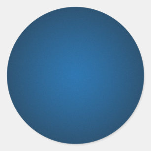 Pegatina Redonda Viñeta gris azul-negro