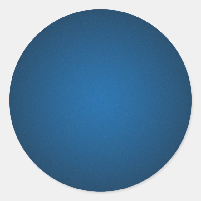 Pegatina Redonda Viñeta gris azul-negro (Anverso)