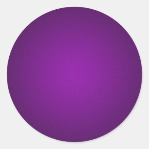 Pegatina Redonda Viñeta morada-negra de grena