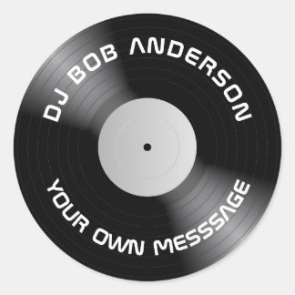 Pegatina Redonda Vinilo