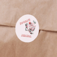 Vintage 50s Classic Simple Children Nombre de cump