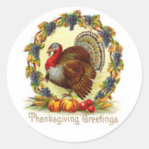 Vintage Acción de Gracias a Turquía