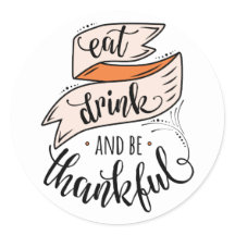 Vintage Come una bebida y sé agradecido