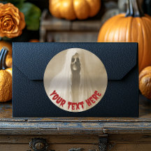 Vintage Fantasma Envuelto en una Sábana de Hallowe