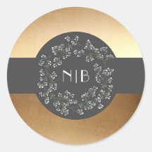 Vintage pero moderno beath de oro de corona de oro