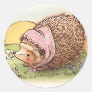 Pegatina Redonda Violet the Hedgehog