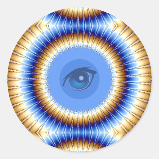 Pegatina Redonda Visión_ (Anverso)