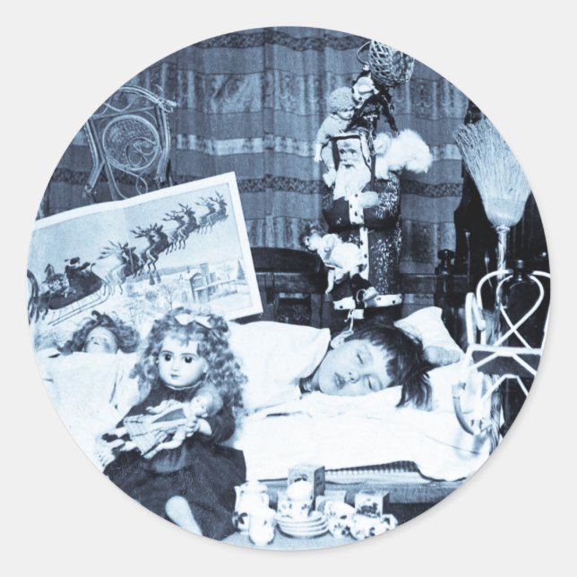 Pegatina Redonda Visiones de ciruelas azucareras 2 - Esterovisión v (Anverso)