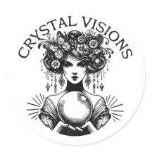 Visiones De Cristal Mujer Mística Vintage Camiseta