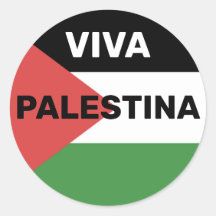 VIVA PALESTINA LIBRE BANDERA PALESTINA ROJA NEGRO