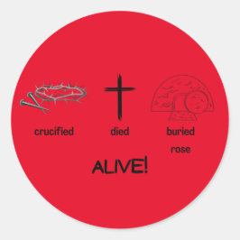 Pegatina Redonda ¡VIVA! Pegatinas redondos clásicos 20 por hoja