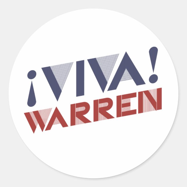 Pegatina Redonda VIVA WARREN - 2016.png (Anverso)