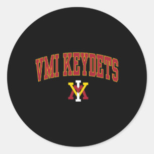 Pegatina Redonda Vmi Keydets Arch