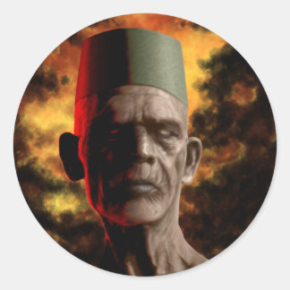 Pegatina Redonda "Vodun Bokor" por HATE