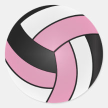Volleyball Bebé Rosa, Blanco y Negro