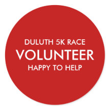 Voluntario Rojo Personalizado