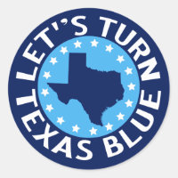 Volvamos a Texas Blue Vote Demócrata Político