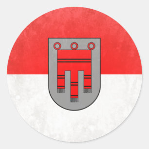 Pegatina Redonda Vorarlberg