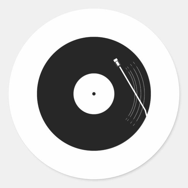 Pegatina Redonda Vynil (Anverso)