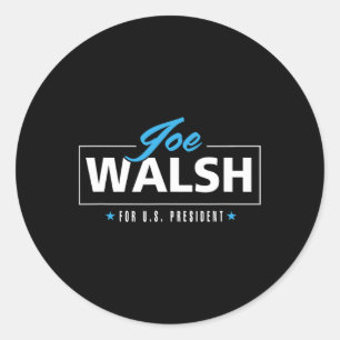 Pegatina Redonda Walsh 2020 Por La Derrota Del Presidente Trump