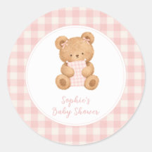 We Can Bearly Wait Bear Girl Baby Shower